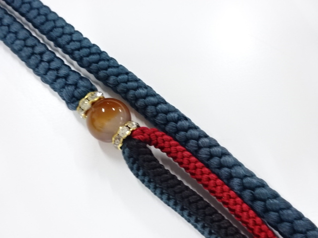 JAPANESE KIMONO / HAND-TIED OBIJIME CORD FOR FURIOSDE 